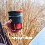 SoleCup Pink Travel Mug with Tea Infuser