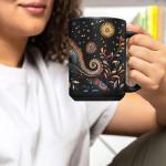 Personalized Colorful Chameleon Ceramic Coffee Mug