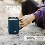 Navy Blue Insulated Coffee Mug for Hot & Cold Drinks