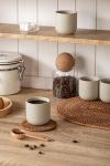 Natural Beige Espresso Cups Set of 4