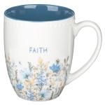 Floral Inspirational Coffee/Tea Mug Set, 3pc