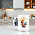 Sassy Hidden Message Coffee Mug - 15 oz