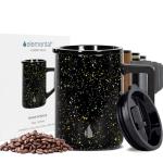 Insulated Stainless Steel Coffee Mug - 16oz Black