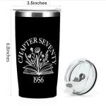 Vintage 1956 Insulated Coffee Mug for Book Lovers