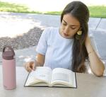 MIRA 18 oz Pink Stainless Steel Tea Infuser Bottle