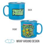 TMNT Turtle Power Ceramic Camper Mug, 20 Oz