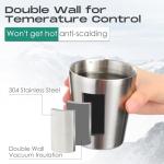 8 Pack Stainless Steel Insulated Coffee Mugs