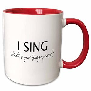 Funny Singing Mug - "What’s Your Superpower?