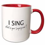 Funny Singing Mug - "What’s Your Superpower?