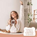 Cute Bear Double Wall Glass Mug - 250ml