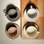 Mora Ceramics 8oz Cappuccino Mug Set of 4