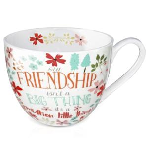 Friendship Mug 20 oz Bone China Tea Cup