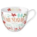 Friendship Mug 20 oz Bone China Tea Cup