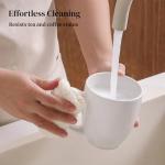 DOWAN Set of 6 Large White Coffee Mugs