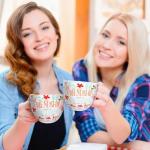 Friendship Mug 20 oz Bone China Tea Cup