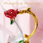 Cute Glass Tea and Coffee Cup Set