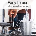 Beasea 4 Pack Stainless Steel Mini Cups