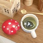 Kawaii Mushroom Mug Set for Tea and Coffee