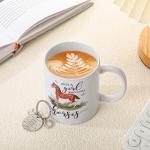 Horse-Themed Coffee Mug Set for Women