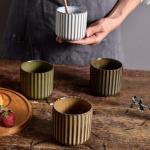 Japanese Retro Ceramic Teacups and Wine Cups