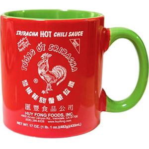 Sriracha Hot Chili Sauce Ceramic Mug, 19oz
