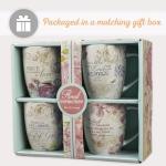 Botanic Floral Bible Verse Mug Set for Women