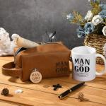 Inspirational Coffee Mug Set for Christian Men