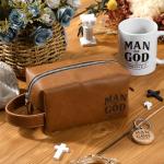 Inspirational Coffee Mug Set for Christian Men