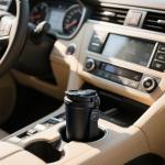 Ratrabas Insulated Travel Coffee Mug with Strap