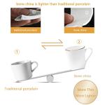 Gang Rinpoche Set of 6 Gold Trim Mugs