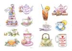 I Love Tea! Stickers (Dover Little Activity Books: Food)