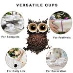 12-Piece Porcelain Espresso Cup and Saucer Set