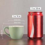 Mini Porcelain Espresso Cups Set of 6