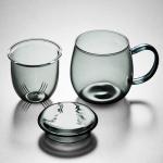 Large Glass Tea Cup with Infuser and Lid