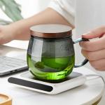Large Glass Tea Cup with Infuser and Lid
