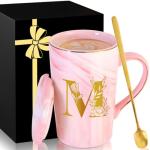 Custom Ceramic Coffee Mug with Lid - Perfect Gift