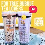 Yumbucha Reusable Boba Tumbler and Straw Set