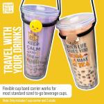 Yumbucha Reusable Boba Tumbler and Straw Set