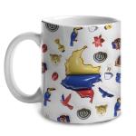 Funny Colombian Coffee Mug - I'm Not Yelling