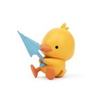 Cute Fishing Duck Tea Bag Holder and Rest