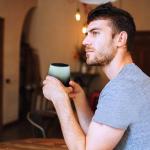 Large Handmade Ceramic Coffee Mug - 15 oz