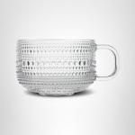 Fortessa Jupiter 13.5 Ounce Glass Tea Cups, Set of 6