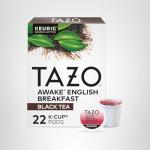 TAZO Awake English Breakfast Tea K-Cups, 22 Pods