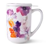 AmorArc Porcelain Infuser Tea Mug, 18 Oz