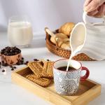 Set of 4 Assorted Espresso Cups for Coffee