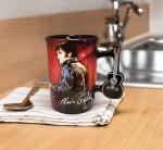 Elvis Presley 68' Comeback Coffee Mug with Guitar Handle