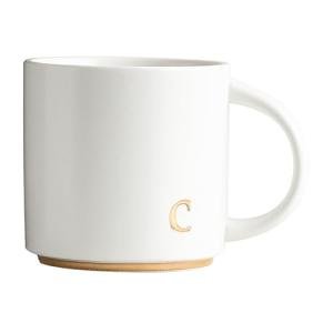 Personalized 15 oz Monogram Ceramic Coffee Mugs