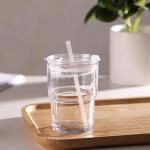 Reusable 13oz Tumbler with Straw and Lid (Amber 2 Pack)