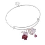 Alex and Ani Tea Cup Charm Bangle