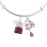 Alex and Ani Tea Cup Charm Bangle